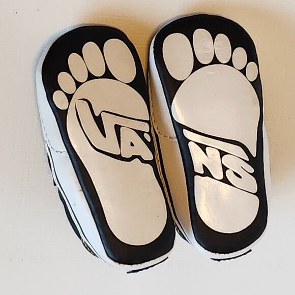 Vans Infant Old Skool Slip On Crib Shoes CAMO Size 2 6-12 Weeks Old BNWOT - Picture 5 of 11